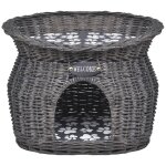 Vidaxl arbre / maison  chat avec coussin saule
