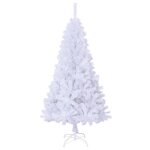 Vidaxl arbre de no�l artificiel avec branches �paisses blanc 150cm pvc