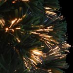 Vidaxl arbre de noël artificiel fibre optique 64 cm vert Vidaxl arbre de noël artificiel fibre optique 64 cm vert