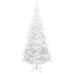 Vidaxl arbre de nol artificiel avec led l 240 cm blanc