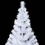 Vidaxl arbre de no�l artificiel avec led et boules 210 cm 910 branches
