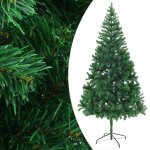 Vidaxl arbre de no�l artificiel avec led et boules 210 cm 910 branches