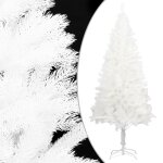 Vidaxl arbre de nol artificiel avec led et boules blanc 150 cm
