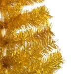 Vidaxl arbre de nol artificiel avec led et boules dor 150 cm pet