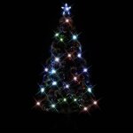 Vidaxl arbre de noël artificiel et support / led 150 cm fibre optique Vidaxl arbre de noël artificiel et support / led 150 cm fibre optique