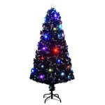 Vidaxl arbre de noël artificiel et support / led 150 cm fibre optique Vidaxl arbre de noël artificiel et support / led 150 cm fibre optique
