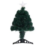 Vidaxl arbre de noël artificiel et support et led 64 cm fibre optique Vidaxl arbre de noël artificiel et support et led 64 cm fibre optique
