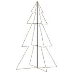 Vidaxl arbre de nol cne 240 led d'intrieur / d'extrieur 118x180 cm