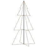 Vidaxl arbre de nol cne 300 led d'intrieur / d'extrieur 120x220 cm