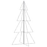 Vidaxl arbre de no�l c�ne 360 led d'int�rieur / d'ext�rieur 143x250 cm