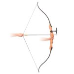 Vidaxl arc classique pour adulte 68  32 lb