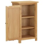 Vidaxl armoire 45x32x85 cm bois de chne massif