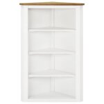 Vidaxl armoire d'angle 59x36x100 cm bois de chne massif