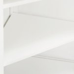 Vidaxl armoire d'angle 59x36x180 cm bois de chne massif