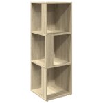 Vidaxl armoire d'angle ch�ne sonoma 33x33x100 cm agglom�r�