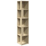 Vidaxl armoire d'angle chne sonoma 33x33x164, 5 cm agglomr