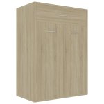 Vidaxl armoire � chaussures ch�ne sonoma 60x35x84 cm agglom�r�