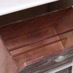 Vidaxl armoire  chaussures marron 50 x 28 x 98 cm bois de paulownia