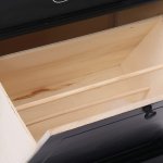 Vidaxl armoire  chaussures noir 50 x 28 x 58 cm bois de paulownia