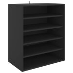 Vidaxl armoire � chaussures noir 60x35x70 cm agglom�r�