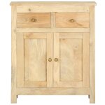 Vidaxl armoire latrale 65 x 30 x 75 cm bois de manguier solide