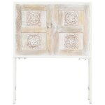 Vidaxl armoire latrale 70x30x90 cm bois de manguier solide