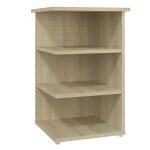 Vidaxl armoire latrale chne sonoma 35x35x55 cm agglomr