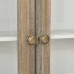 Vidaxl armoire murale blanc 49 x 22 x 59 cm bois massif