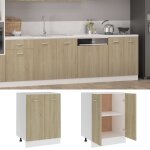 Vidaxl armoire de plancher chêne sonoma 60x46x81, 5 cm aggloméré Vidaxl armoire de plancher chêne sonoma 60x46x81, 5 cm aggloméré