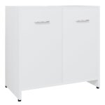 Vidaxl armoire de salle de bain blanc 60x33x61 cm agglom�r�