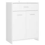 Vidaxl armoire de salle de bain blanc 60x33x80 cm agglom�r�