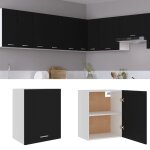 Vidaxl armoire suspendue noir 50x31x60 cm aggloméré Vidaxl armoire suspendue noir 50x31x60 cm aggloméré