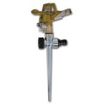 Vidaxl arroseur  impulsion sur piquet zinc mtal 2 pices