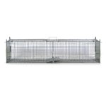 Vidaxl attrape  animaux avec 2 portes 150 x 30 x 30 cm