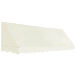 Vidaxl auvent de bistro 350x120 cm crme