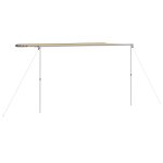 Vidaxl auvent de camping - car et caravane 4x2x2, 15 m beige Vidaxl auvent de camping - car et caravane 4x2x2, 15 m beige