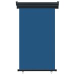 Vidaxl auvent latral de balcon 100x250 cm bleu