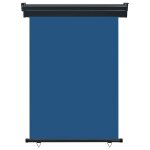 Vidaxl auvent lat�ral de balcon 120x250 cm bleu