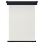 Vidaxl auvent lat�ral de balcon 120x250 cm cr�me
