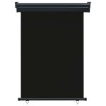 Vidaxl auvent lat�ral de balcon 120x250 cm noir