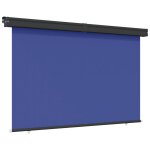 Vidaxl auvent latral de balcon 140x250 cm bleu