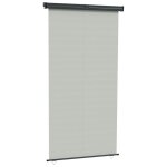 Vidaxl auvent latral de balcon 140x250 cm gris