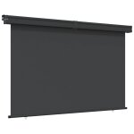 Vidaxl auvent latral de balcon 170x250 cm noir