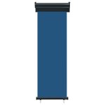 Vidaxl auvent latral de balcon 60x250 cm bleu