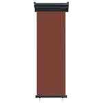 Vidaxl auvent lat�ral de balcon 60x250 cm marron