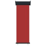 Vidaxl auvent latral de balcon 60x250 cm rouge
