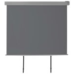 Vidaxl auvent latral de balcon multifonctionnel 150 x 200 cm gris