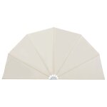 Vidaxl auvent latral pliable de terrasse crme 160 cm