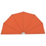 Vidaxl auvent latral pliable de terrasse terre cuite 160 cm