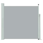 Vidaxl auvent lat�ral r�tractable de patio 170x300 cm gris